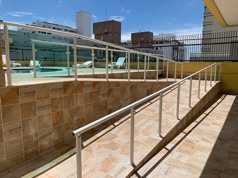 Flat 01 quadra praia pitangueiras Boulevard 1604